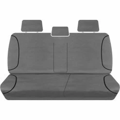 Wholesale 🛒 SPERLING Tradies Canvas Ready Made Seat Covers - Rear, Grey, Suits D-Max 👏