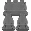 Coupon ❤️ Tradies Seat Covers Tradies Canvas Tailor Made Seat Cover Pack - Charcoal, Suits Mazda BT50 XT, XTR Dual Cab 🧨