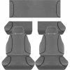 Wholesale 🎁 Tradies Seat Covers Tradies Canvas Tailor Made Seat Cover Pack - Charcoal, Suits Ranger PX Series  Super Cab XL 😉 -Car Seat Covers Store SCA SPO7603540 hi res