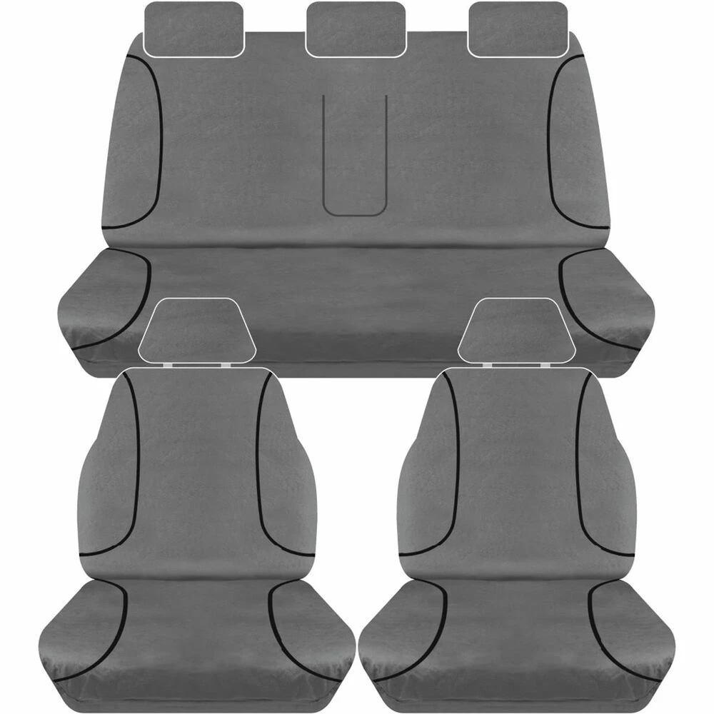Deals ๐ Tradies Seat Covers Tradies Canvas Tailor Made Seat Cover Pack - Charcoal, Suits Mazda BT50 Dual Cab XTR/GT 2015+ ๐ 3 Deals ๐ Tradies Seat Covers Tradies Canvas Tailor Made Seat Cover Pack - Charcoal, Suits Mazda BT50 Dual Cab XTR/GT 2015+ ๐