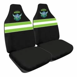 Best reviews of 🧨 NRL Seat Covers - Raiders, Built-In Headrests, Size 60 Front Pair 💯