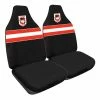 Outlet ⌛ NRL Seat Covers - Dragons, Built-In Headrests, Size 60 Front Pair 😉