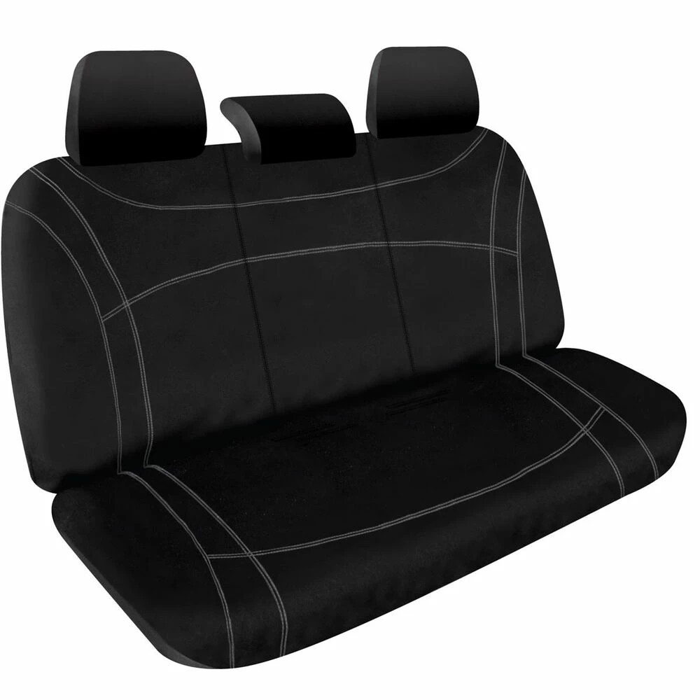 Discount ❤️ SPERLING Getaway Neoprene Ready Made Seat Covers - Rear, Black/Silver Stitch, Suits D-Max//Rodeo 🤩 3 Discount ❤️ SPERLING Getaway Neoprene Ready Made Seat Covers - Rear, Black/Silver Stitch, Suits D-Max//Rodeo 🤩