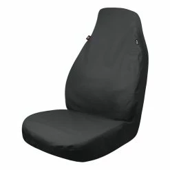 Budget 🔔 Dickies Heavy Duty Water-Resistant Trader Seat Cover - 1 Piece, Black 🧨