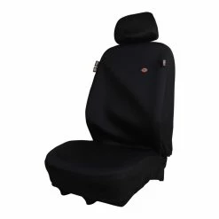 Deals 🧨 Dickies Aqua Block Seat Cover - 1-Piece, Black 🎉