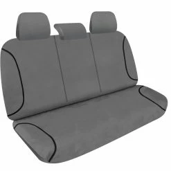 Hot Sale 😉 SPERLING Tradies Canvas Ready Made Seat Covers - Rear, Grey, Suits Landcruiser 😉